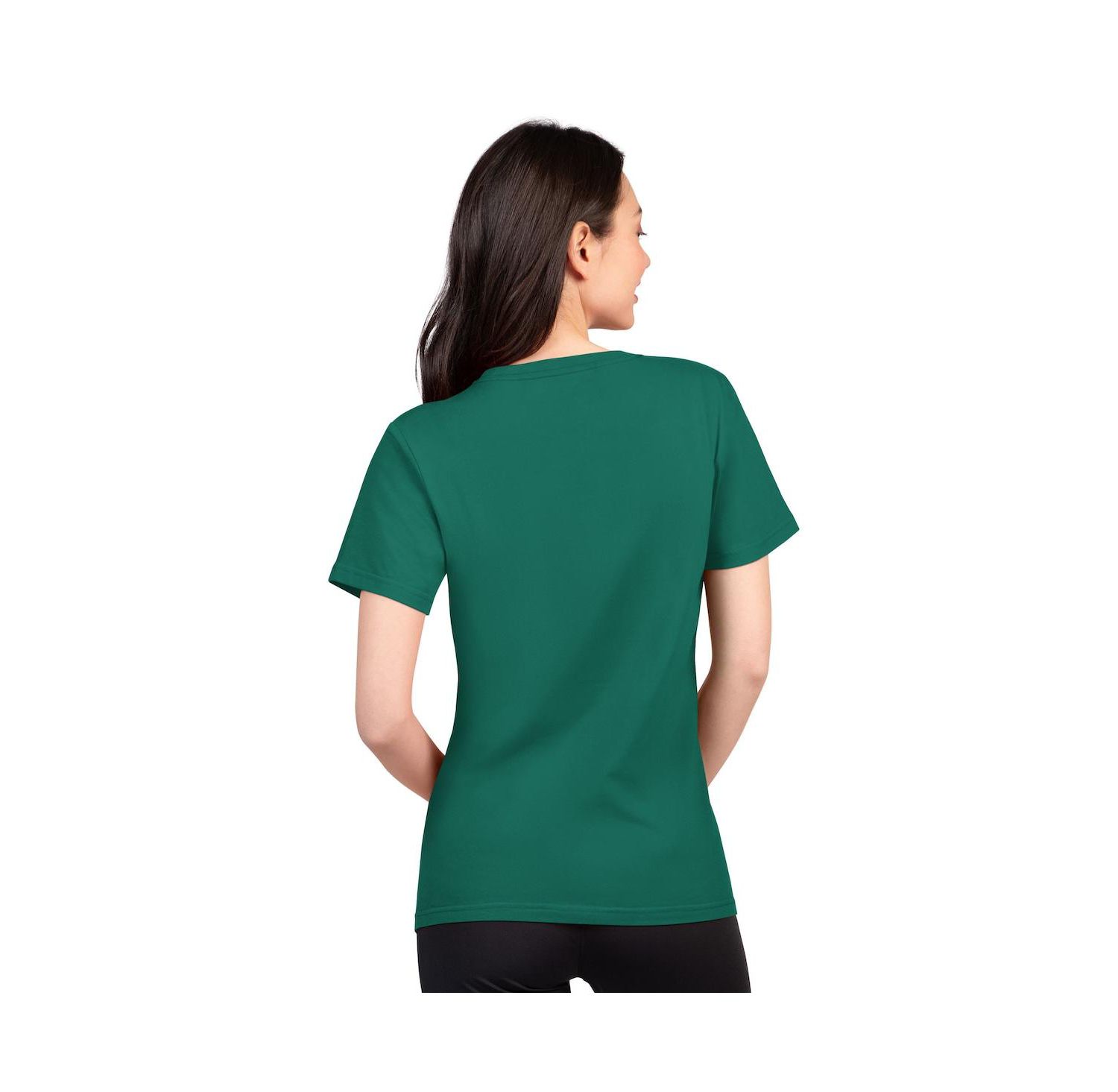 Women's Green New York Jets Super-Slim Lightweight Winning Crew T-Shirt