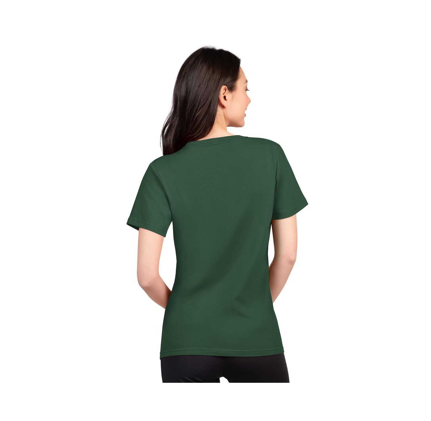 Women's Green Green Bay Packers Super-Slim Lightweight Winning Crew T-Shirt