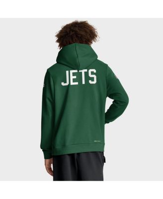 Men's Green New York Jets Sideline Standard Issue Alt 2 Dri-FIT Hoodie