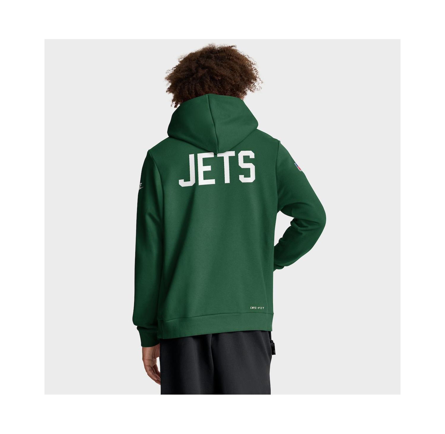 Men's Green New York Jets Sideline Standard Issue Alt 2 Dri-FIT Hoodie