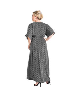 Standards & Practices Plus Size Cowl Neck Spaghetti Strap Matte Satin Slip Dress