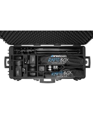 Rolling Hard Case for FJ400 Strobes