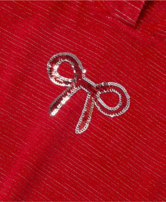 Girls Velour Hoodie Sweatshirt