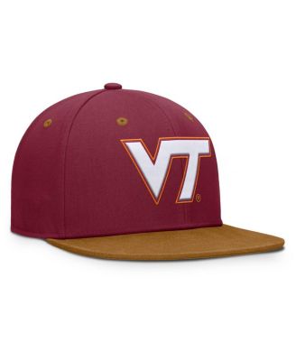 Men's Maroon/Brown Virginia Tech Hokies NoBo Fitted Hat