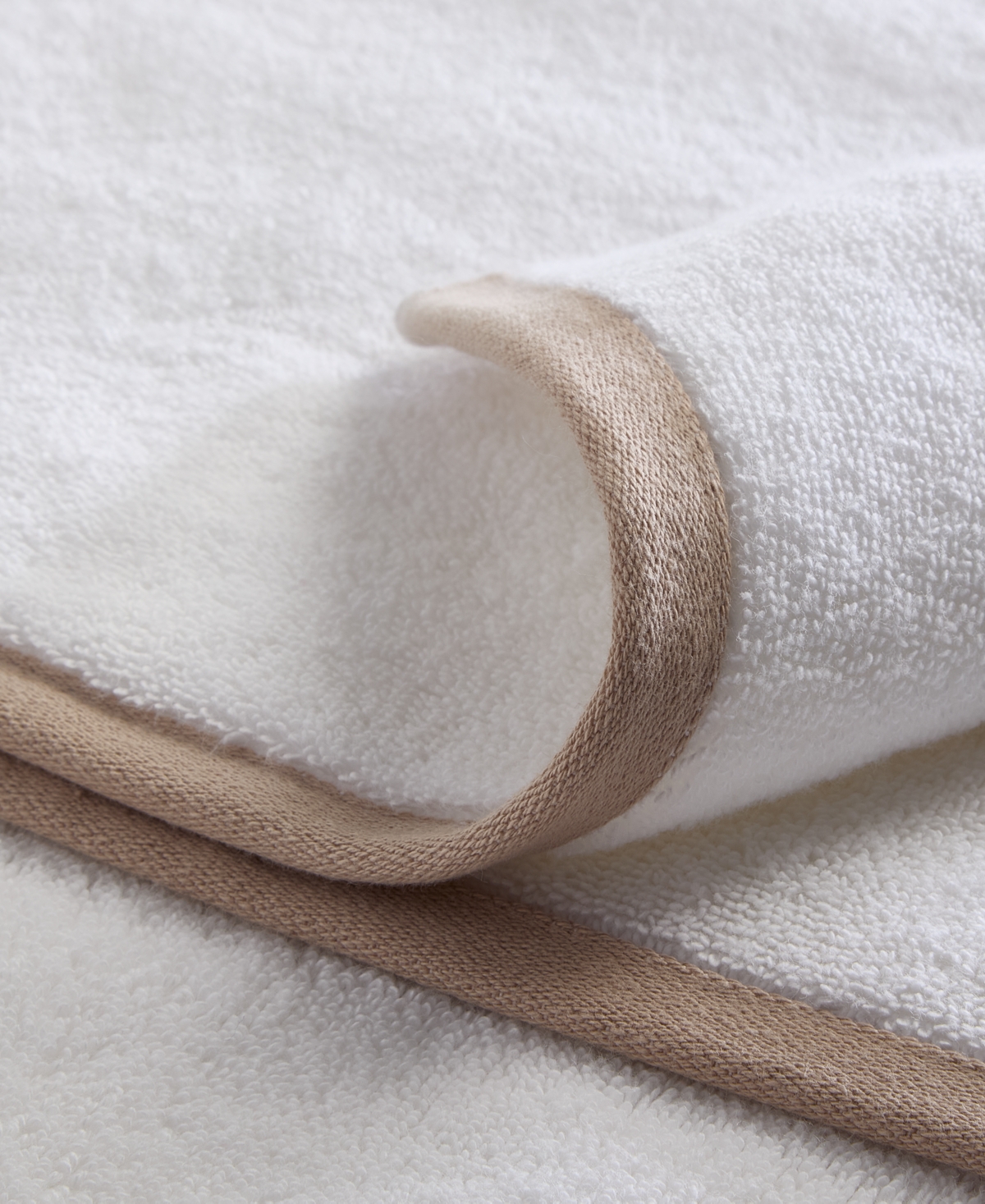 Hotel Collection Linea Cotton Bath Towel, 30" X 56" In White