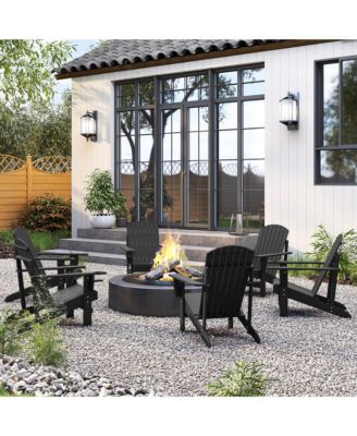 Wood Adirondack Chair, Wooden Outdoor & Patio Seating,