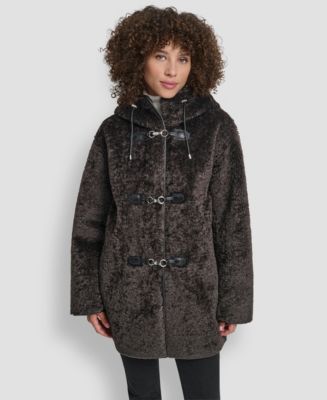 ジャケット・アウター 00s y2k DKNY Real Fur Mouton Jacket ジャケット・アウター 00s y2k DKNY Real Fur Mouton Jacket