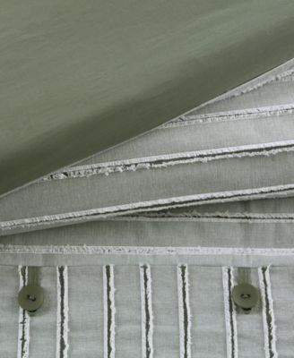 Essence Clipped Jacquard 9-Pc.Comforter Set, Queen