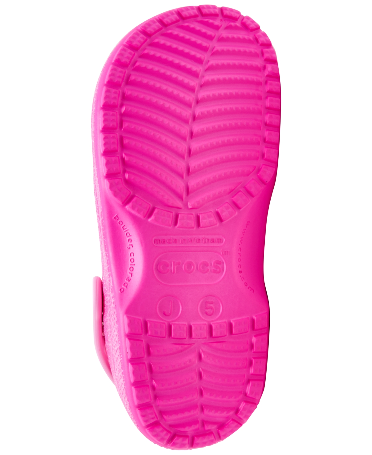 Crocs Little Girls Barbie Classic Clogs From Finish Line In Pink