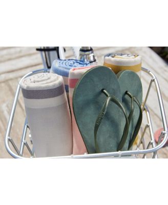 Women's Slimz Remix Natural Rubber Flip-Flip Thong Sandals