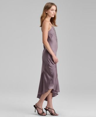 Women's Beaded Asymmetric Maxi Dress, Macy's Exclusive