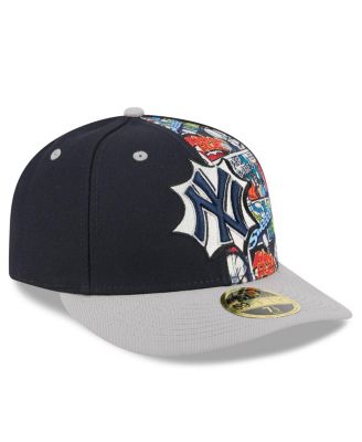 Men's Navy/Gray New York Yankees 2025 MLB Diamond Hero Edition Low Profile 59FIFTY Fitted Hat