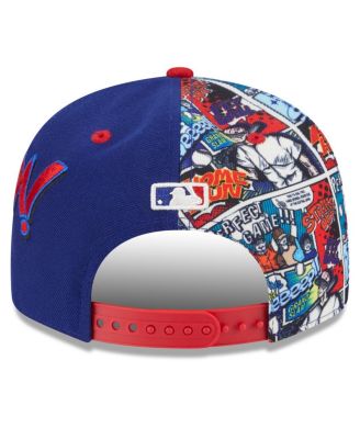 Men's Royal/Red Texas Rangers 2025 MLB Diamond Hero Edition 9FIFTY Snapback Hat