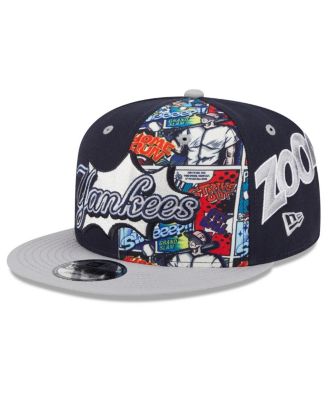 New Era - Big Boys and Girls Navy/Gray New York Yankees 2025 MLB Diamond Hero Edition 9FIFTY Snapback Hat