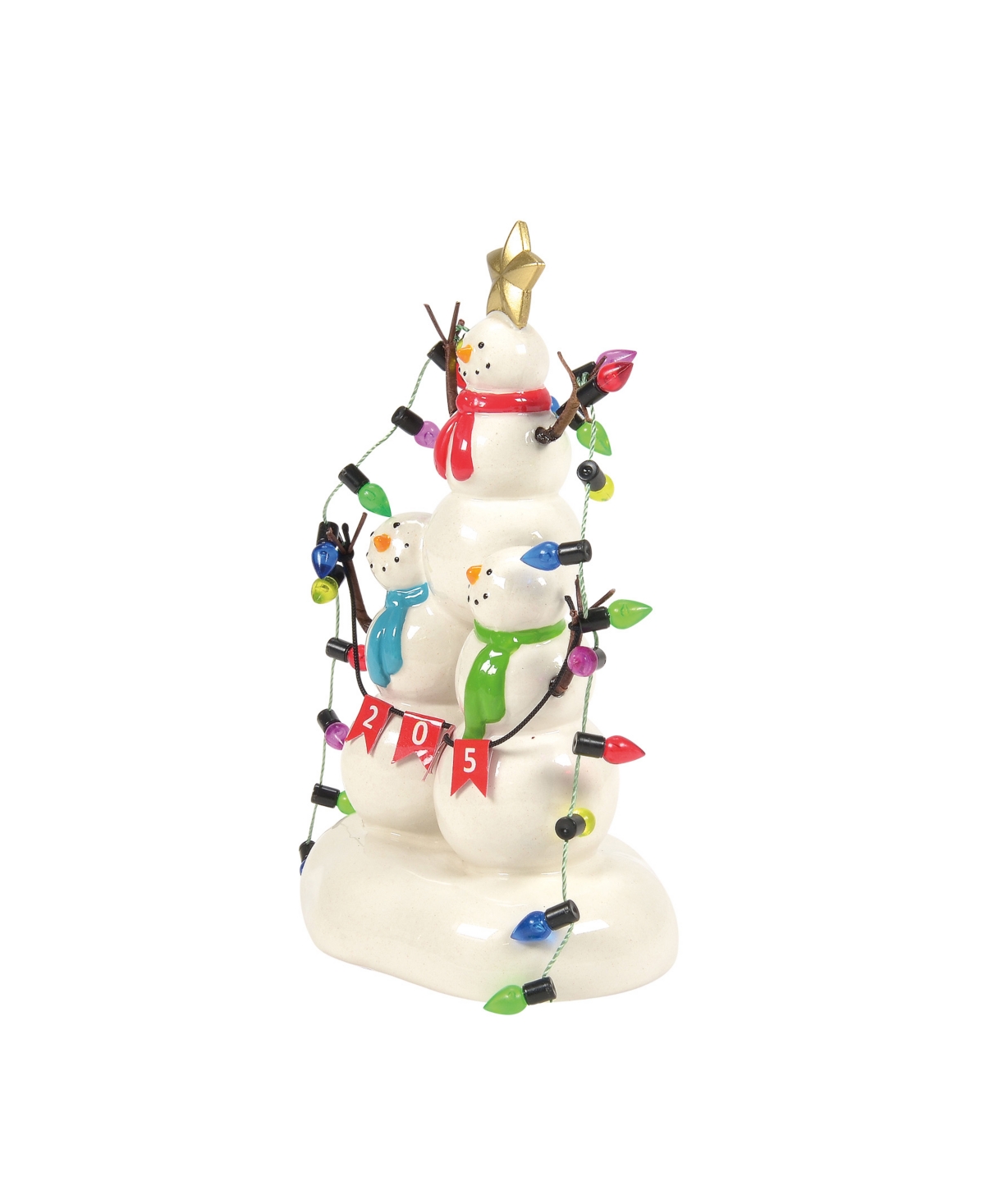 Department Five Village Lucky The Snowman 2025 Accessory In Multi
