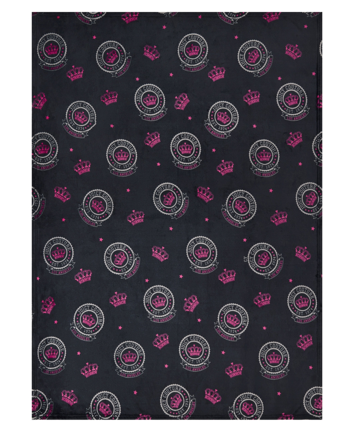 Juicy Couture Plush Throw, 50" X 70"