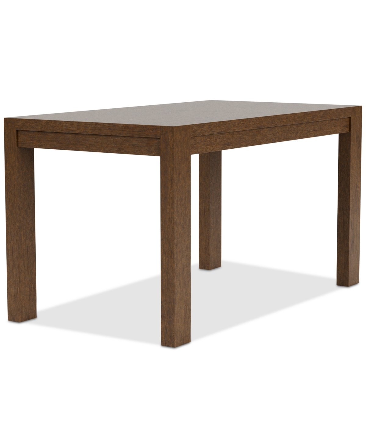 Macy's Davie Cracked Oak Rectangle Dining Table In Brown