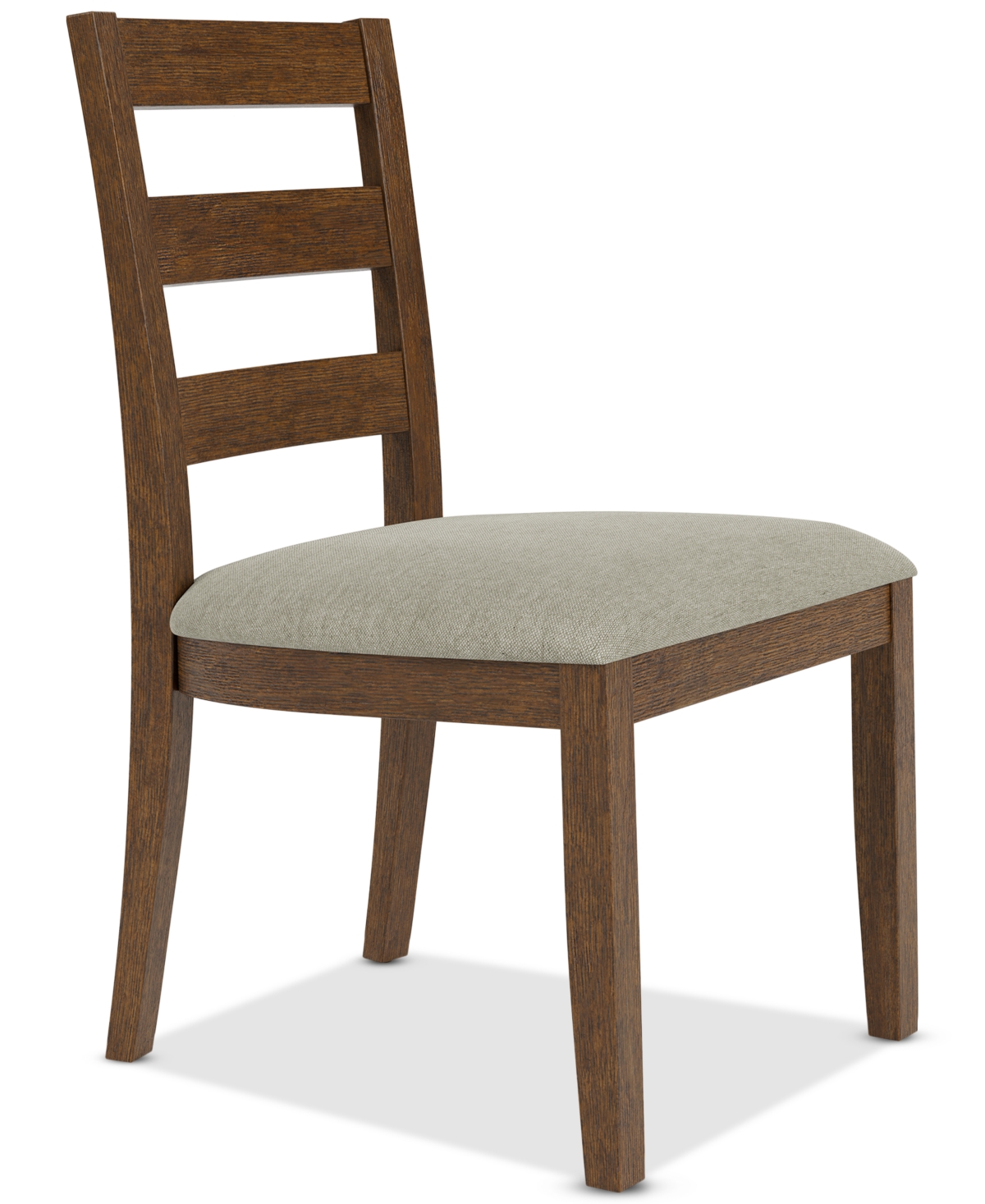Macy's Davie Cracked Oak Ladder Chair In Brown