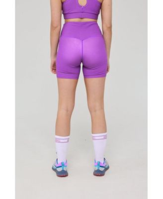 Women's Infinite High Waisted Shorts - Purple