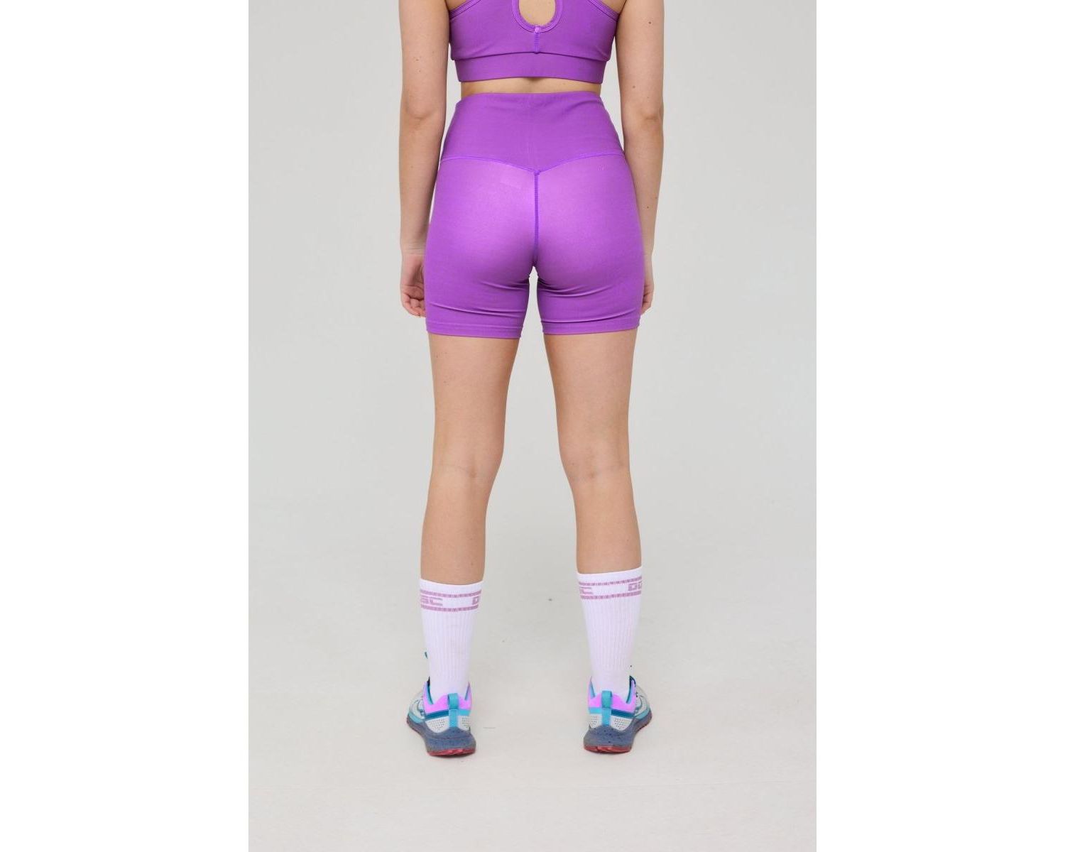 Women's Infinite High Waisted Shorts - Purple
