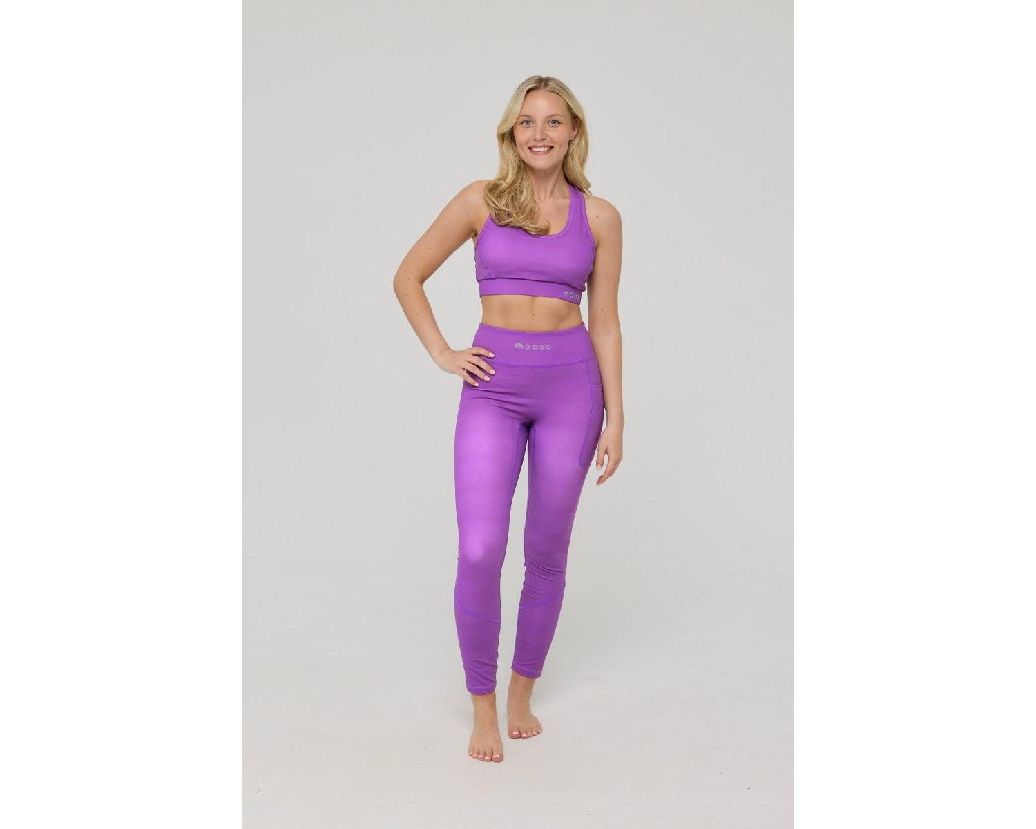 Women's Infinite High Waisted Leggings - Purple
