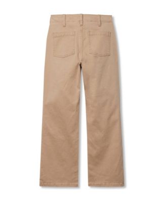 Girls Woven Utility Cargo Pant with Pockets
