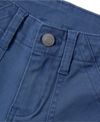 Girls Woven Utility Cargo Pant with Pockets