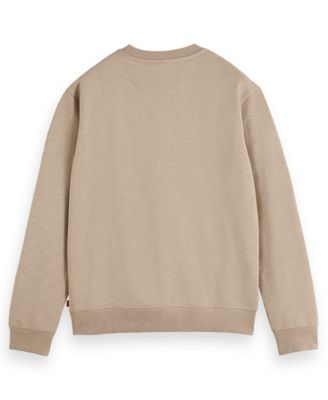 Men's Logo Detail Crewneck Sweatshirt