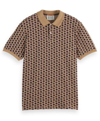 Men's All Over Print Polo Shirt