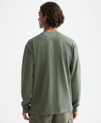 Men's Relaxed Fit Artwork Long Sleeve T-Shirt 