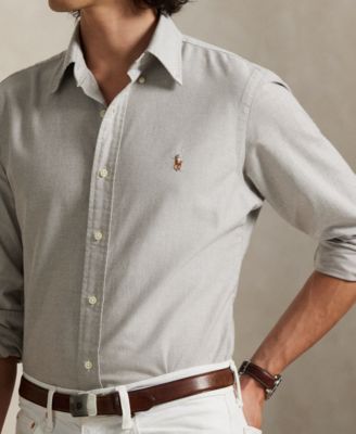 Men's Classic-Fit Gingham Oxford Shirt