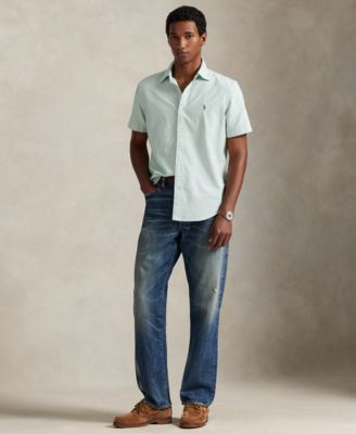 Men's Classic-Fit Striped Oxford Shirt