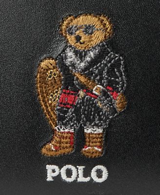 Polo Bear Leather Card Case