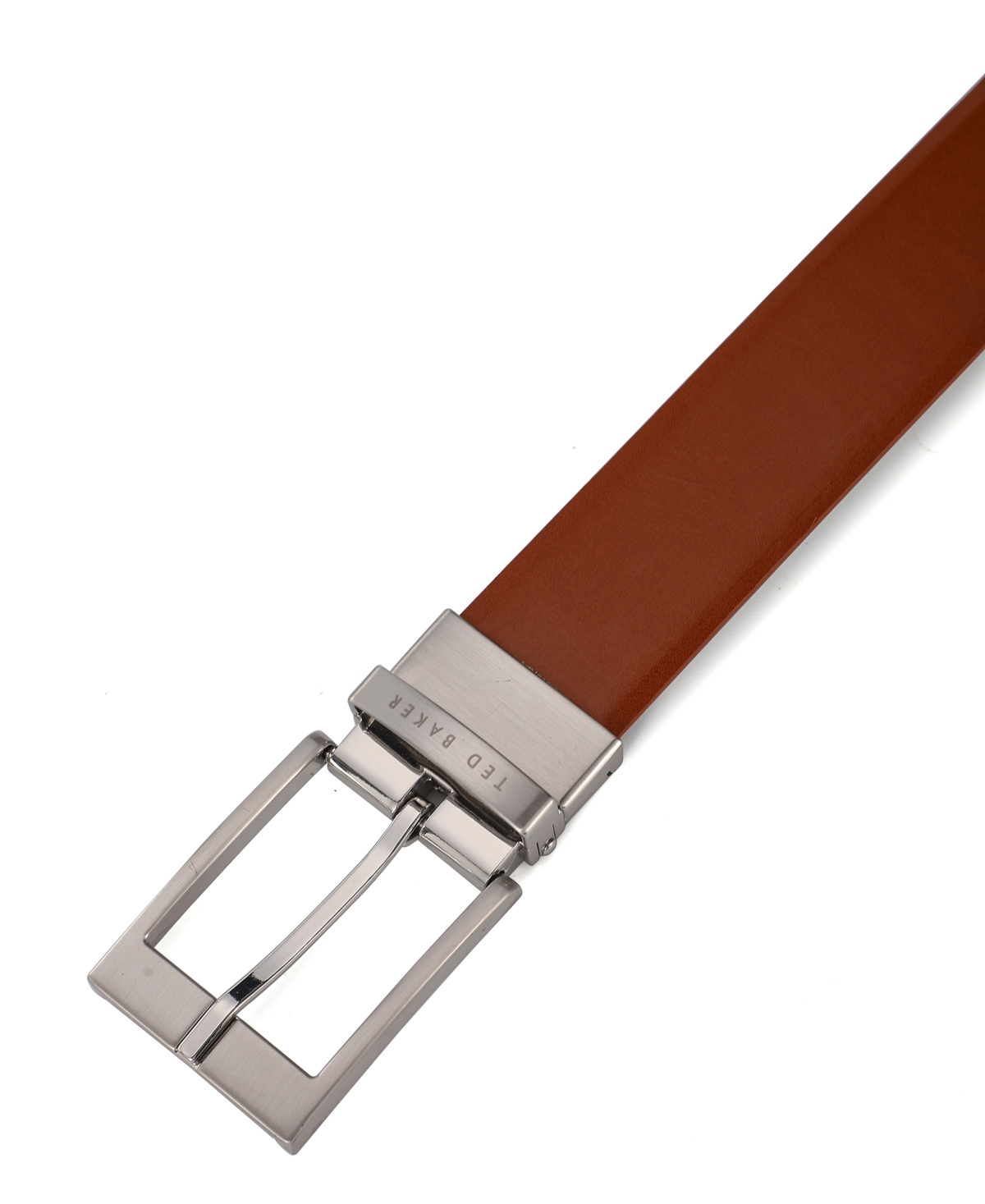 Ted Baker Men's Reversible Leather Belt In Brown