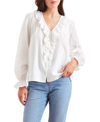 Women's Cotton Long Sleeve Chloe Shirt in