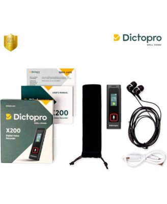 Dictopro X200 Digital Voice Recorder
