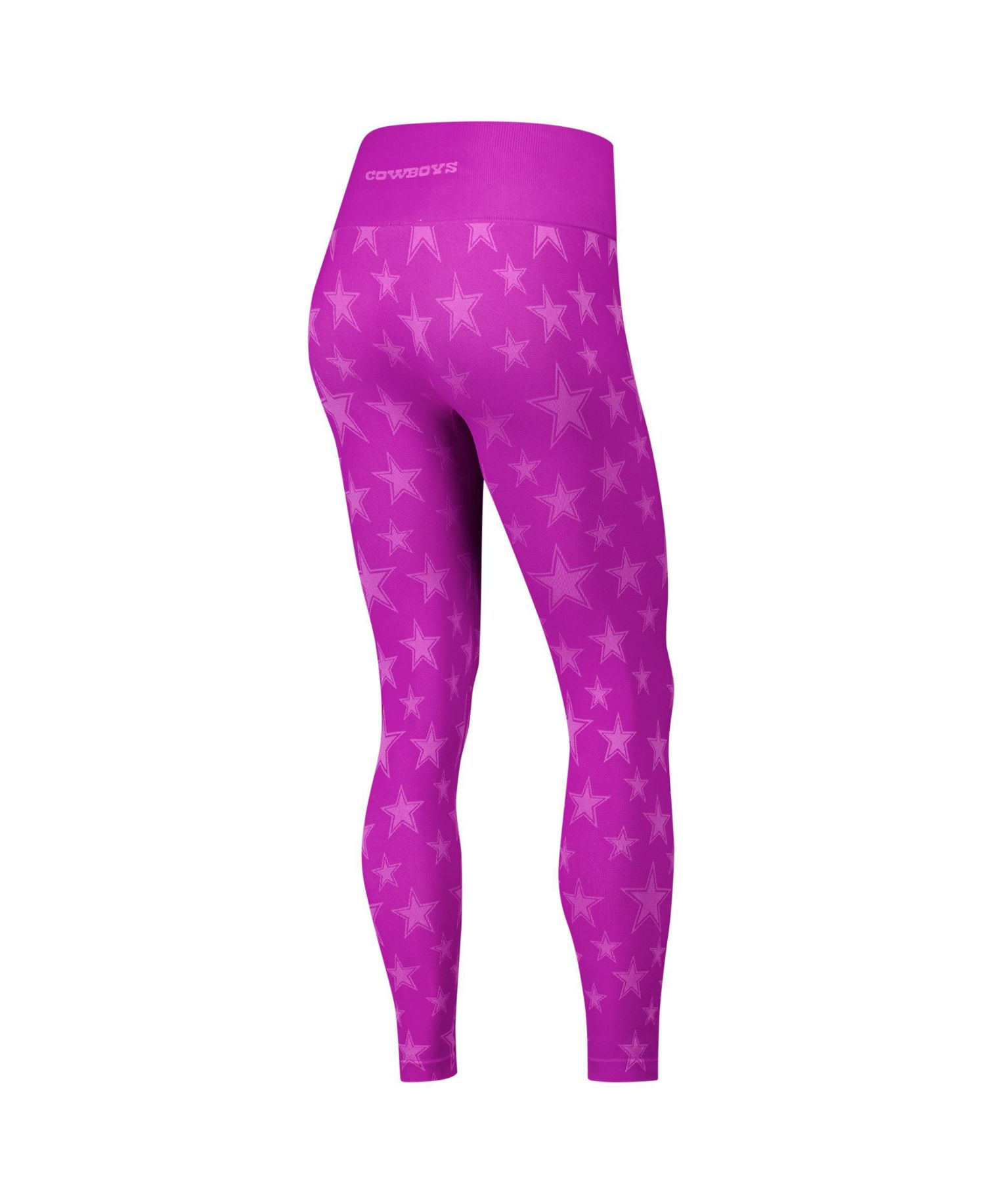 Women's 2-Piece Purple Dallas Cowboys Seamless Bra Legging Knit Set