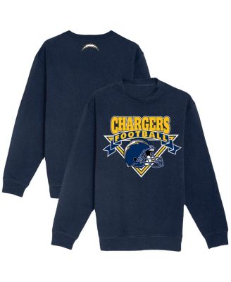 The Wild Collective - Men's and Women's Navy Los Angeles Chargers Fleece Pullover Sweatshirt