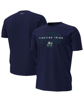 Under Armour - Men's Navy Notre Dame Fighting Irish Overlay Performance T-Shirt