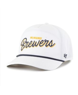 '47 Brand - Men's White Milwaukee Brewers Brrr Fairway Hitch Adjustable Hat