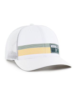 Men's White Athletics Rangefinder Brrr Trucker Adjustable Hat