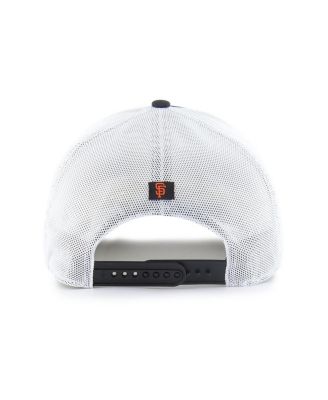 Men's Black/White San Francisco Giants Fairway Trucker Adjustable Hat