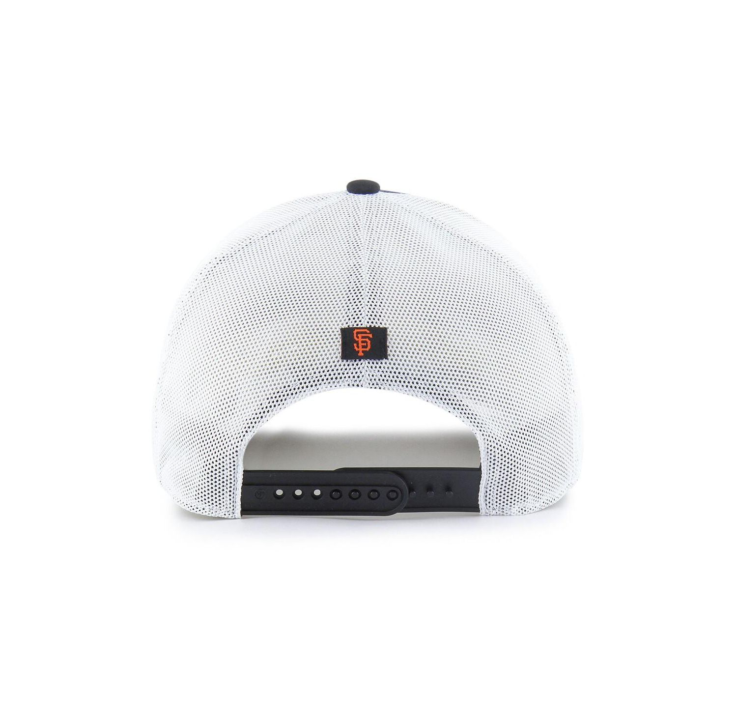 Men's Black/White San Francisco Giants Fairway Trucker Adjustable Hat