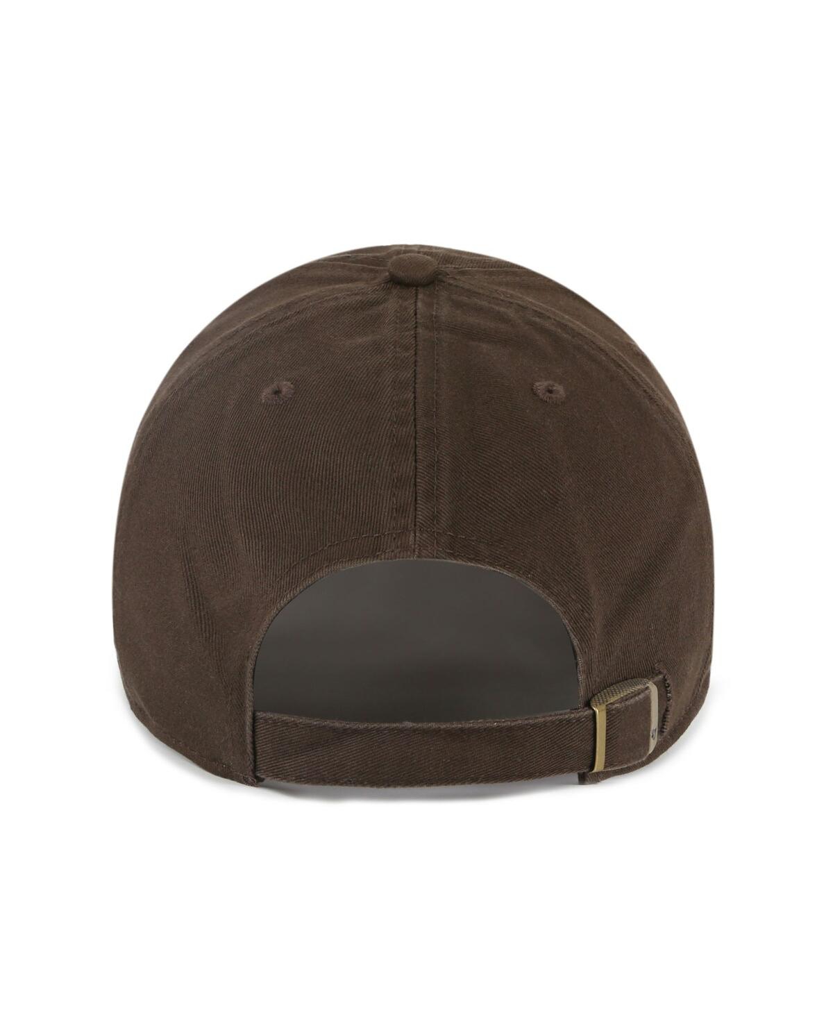 47 Brand Women's Brown San Diego Padres Ariana Clean Up Adjustable Hat In Brown