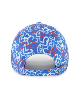 Girls Toddler Royal Buffalo Bills Mural Clean Up Adjustable Hat