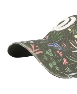 Women's Olive Washington Nationals Moss Verbena Clean Up Adjustable Hat