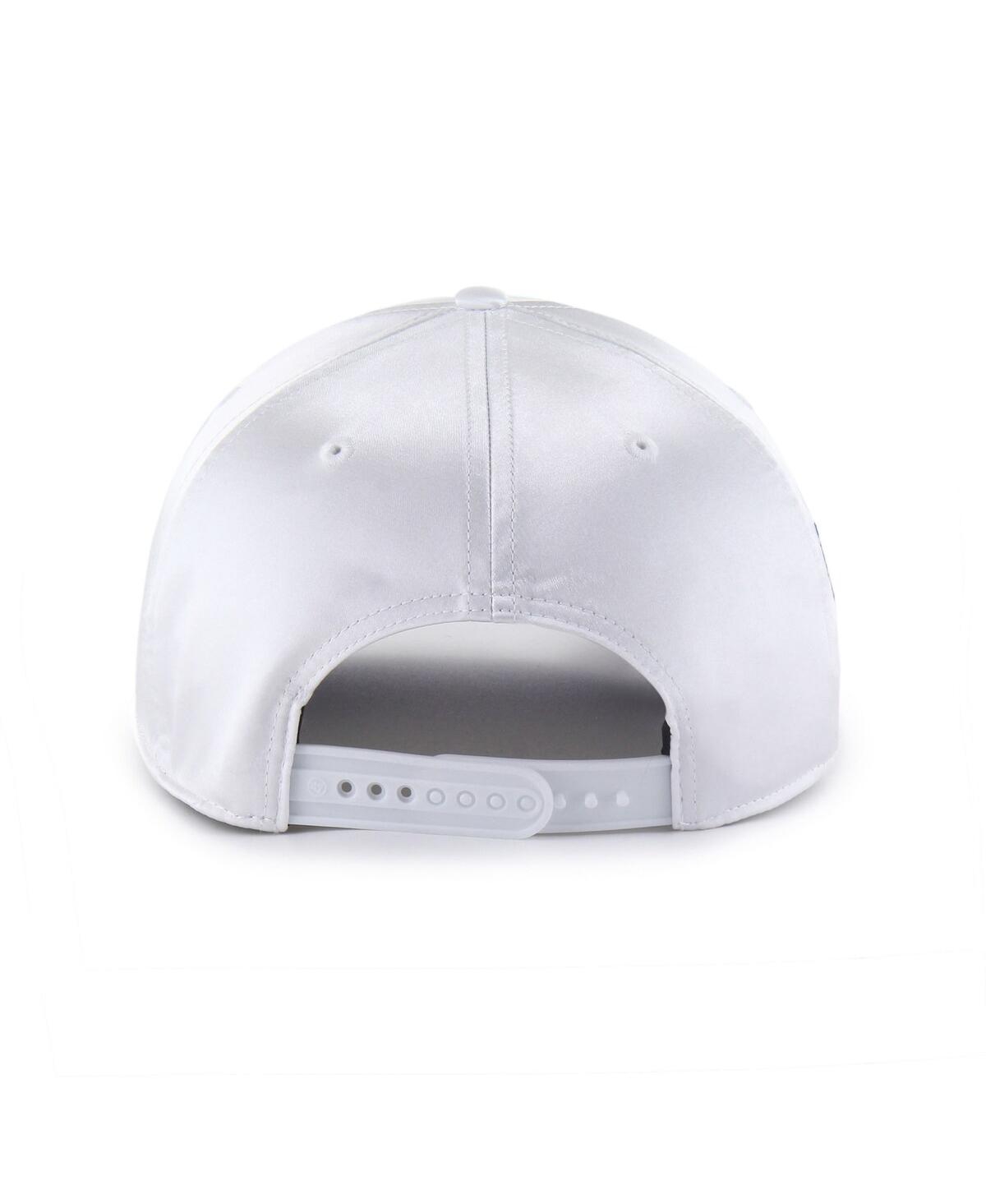 47 Brand Women's White Philadelphia Eagles Outspoken Hitch Adjustable Hat In Gold