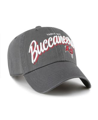 Women's Graphite Tampa Bay Buccaneers Ariana Clean Up Adjustable Hat