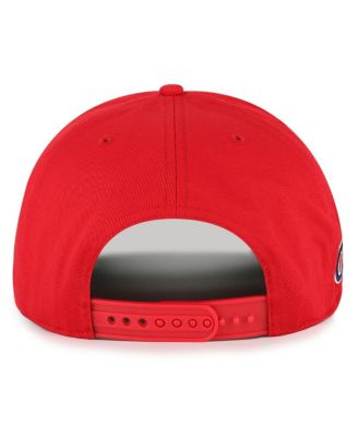 Big Boys and Girls Red Ole Miss Rebels Byline Hitch Adjustable Hat