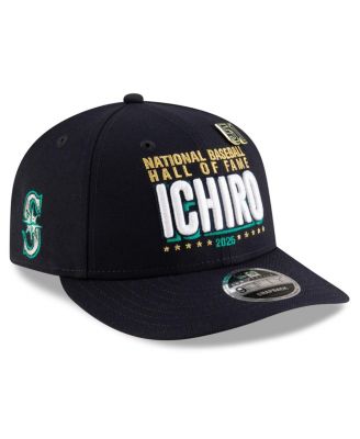 New Era - Men's Ichiro Suzuki Navy Seattle Mariners 2025 Baseball Hall of Fame Low Profile 9FIFTY Snapback Hat